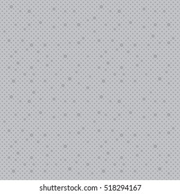 Vector dot grey pattern. Geometric background
