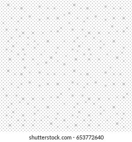 Vector dot pattern. Abstract geometric background