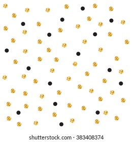 Vector dot pattern. Geometric background.