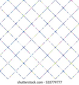 Vector dot pattern. Geometric background