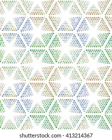 Vector dot pattern. Geometric color background