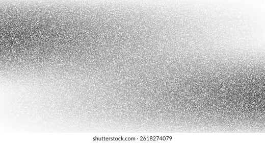 Vector dot pattern. Seamless background from brush strokes. Sketchy hand drawn graphic print. Black and white dotted background. Grung painted ornament. Wallpaper, furniture fabric, textile.