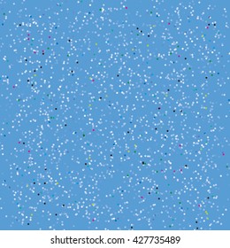 Vector dot seamless pattern. Abstract geometric background