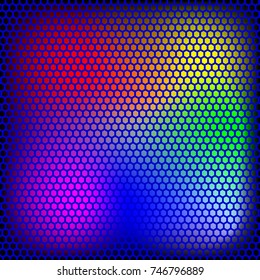 Vector Dot Texture. Color Illustration.