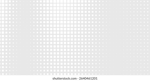 Vector dot white gray wave light technology texture background. Abstract big data digital concept art simple modern abstract
