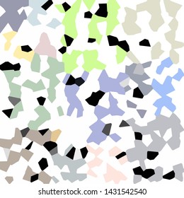 vector. dots in abstract style on white background. Geometric background