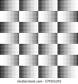 Vector dots halftone. Black dots on white background. texture round