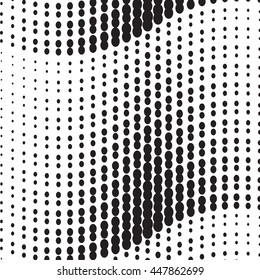 Vector dotted abstract halftone background.