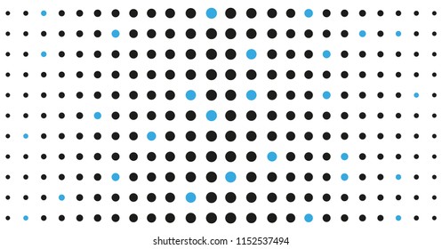 Vector dotted background.