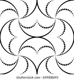 Vector dotted background.