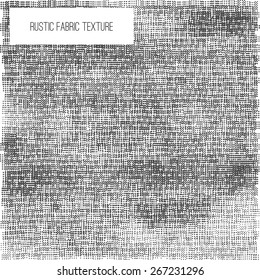 Vector dotted Fabric rustic texture - half tone effect for your design. EPS10.