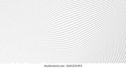 Vector dotted grid seamless pattern for bullet journal. Black point texture abstract simple design