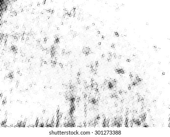 Vector Dotted Grunge Texture . 