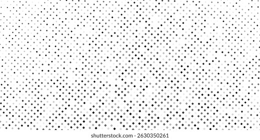 Vector dotted halftone gradient texture. Vanishing polka dot background. Repeating dots illustration abstract