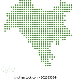 Mapa de vectores de Kiev, Ucrania
