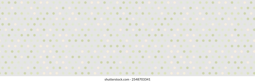 Vector dotted pattern with colorful geometric circles. Perfect for textile, seamless wallpapers, and trendy abstract backgrounds for modern design.