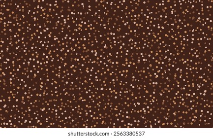 Vector dotted pattern with colorful geometric circles. Perfect for textile, seamless wallpapers, and trendy abstract backgrounds for modern design.