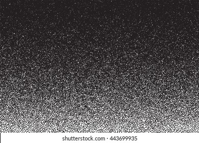 Vector dotted texture. Abstract dotwork engraving stippling background