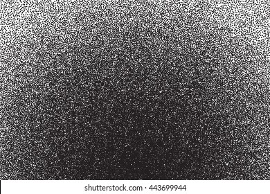 Vector dotted texture. Abstract dotwork engraving stippling background