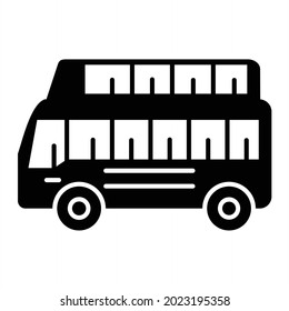  Diseño de iconos de glifo de bóveda de doble decodificador vectorial

