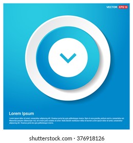 Vector Down arrow icon