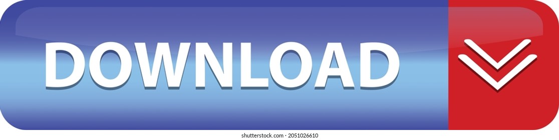 Botón DESCARGAR vector. Descargar botón azul y rojo con icono de flecha