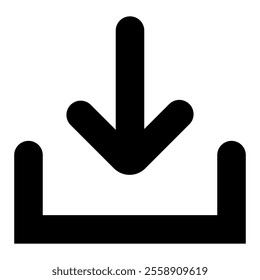 Vector download button icon on white background
Download button icon vector