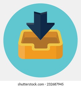 Vector download icon