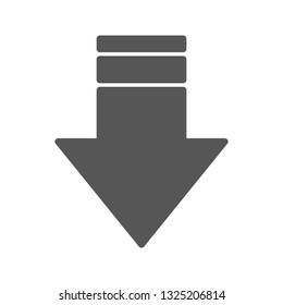 Vector Downward Arrow Icon
