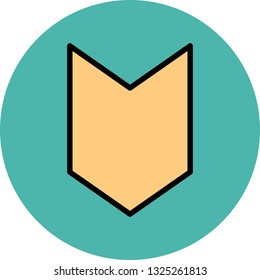 Vector Downward Arrow Icon