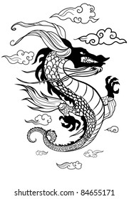 Vector dragon