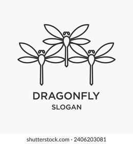 Vektorgrafik-Logo für Vektorgrafik-Drachensymbol