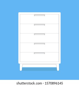 vector of drawer for home or office interior setup