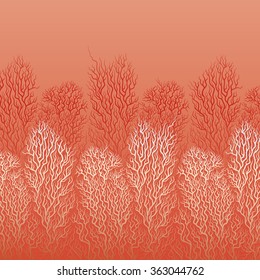 Vector drawing. Background texture with tree motif
