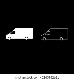 Dibujo vectorial del bus, blanco de color