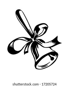 Vektorgrafik der Campanula auf weißem Hintergrund