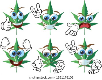 Dibujo vectorial de una hoja de cannabis. Perfecto para imprimir en camisetas, carteles, papel mural, murales de pared, tazas, gafas, tumbonas, pancartas, enrollados, paredes de exposición y cualquier otro material de impresión.