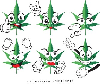 Dibujo vectorial de una hoja de cannabis. Perfecto para imprimir en camisetas, carteles, papel mural, murales de pared, tazas, gafas, tumbonas, pancartas, enrollados, paredes de exposición y cualquier otro material de impresión.