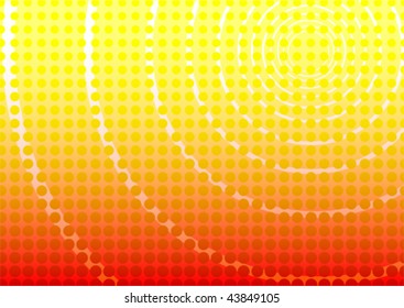 Vector dibujando tela de color gruesa. Antecedentes abstractos