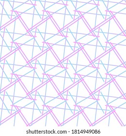 vector drawing consisting of thin linear elements. patterns, lattices, straight and rounded intersecting lines.