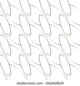 vector drawing consisting of thin linear elements. patterns, lattices, straight and rounded intersecting lines.