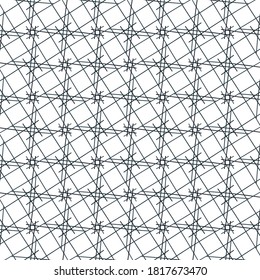 vector drawing consisting of thin linear elements. patterns, lattices, straight and rounded intersecting lines.