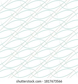 vector drawing consisting of thin linear elements. patterns, lattices, straight and rounded intersecting lines.