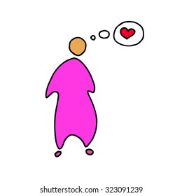 vector drawing cute illustration