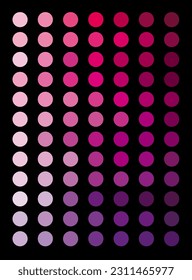 Vector drawing. Delicate color palette