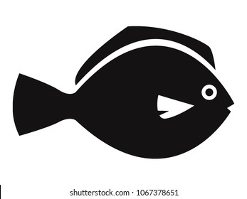 Vector drawing of a Fish