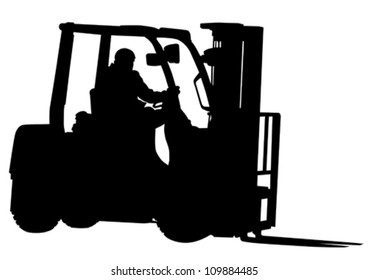 2,077 Forklift driver Stock Vectors, Images & Vector Art | Shutterstock