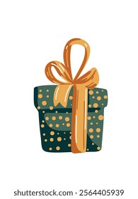 Vector drawing of a gift box
