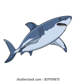 3,229 Great white shark drawing Images, Stock Photos & Vectors ...