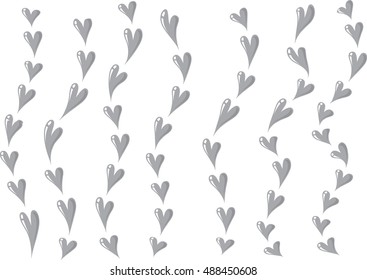 vector drawing heart shape